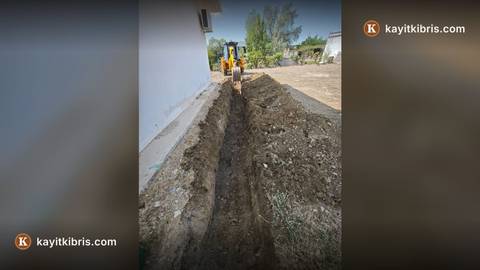 TEL-SEN'den İskele Belediyesi ve Kurtuluş Köy Muhtarlığına kazı desteği teşekkürü