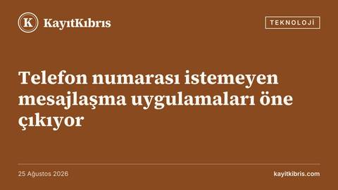 Telefon numarası istemeyen mesajlaşma uygulamaları öne çıkıyor
