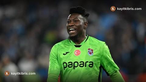 Trabzonsporlu kaleci Onana, Hearts maçı sonrası trafik kazası geçirdi