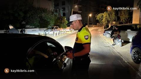 Trafik denetimlerinde 369 sürücüye işlem yapıldı, 20 araç men edildi