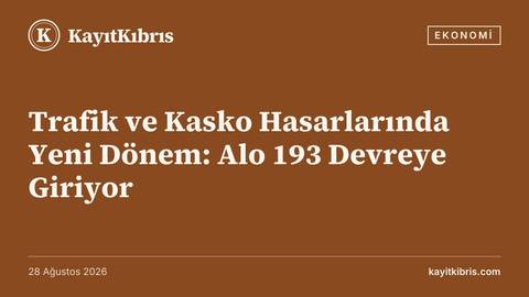 Trafik ve Kasko Hasarlarında Yeni Dönem: Alo 193 Devreye Giriyor