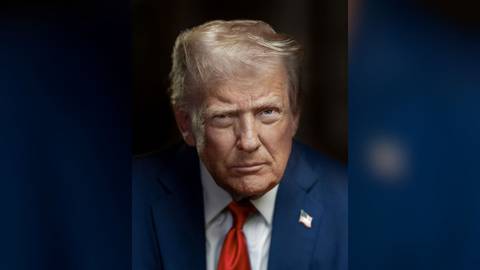 Trump'ın saç renginde dikkat çeken değişiklik