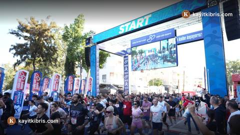 Ülker Lefkoşa Yarı Maratonu'nda 5 kilometre koşusu yapıldı