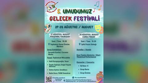 Umudumuz Gelecek Festivali’nin 5’incisi panelle başlıyor