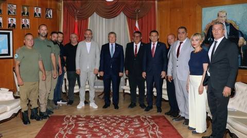 Üstel, Avcılık Federasyonu heyetini kabul etti