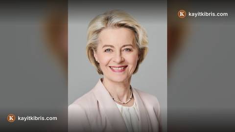 Von der Leyen: Hristodulidis ile Kıbrıs çözüm sürecini görüştük