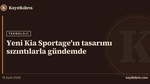 Yeni Kia Sportage'ın tasarımı sızıntılarla gündemde