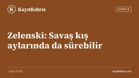 Zelenski: Savaş kış aylarında da sürebilir
